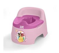 Bright Starts, Principessa Disney Vasino per Bambini, Ciotola Estraibile Facile da Pulire, Schienale Alto, Paraspruzzi, per Bambini fino a 23 kg