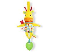 Bright Starts Pull, Play & Boogie Giocattolo musicale multiattività per passeggino - Giraffa, Unisex, 0+ mesi