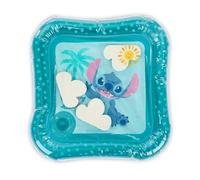 Bright Starts, Tappetino d’Acqua Stitch Disney Baby, per il Gioco a Pancia in Giù, con 3 Giocattoli Galleggianti, 0+ Mesi, Design Divertente e Sicuro