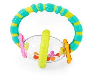 Bright Starts Teether & Rattle sonaglio con dentaruolo I 3m+ 1 pz