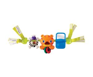 Bright Starts Tiger Bar giocattolo pendente a contrasto con melodia 0 m+ 1 pz