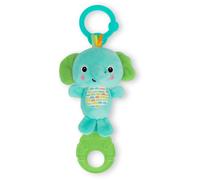 Bright Starts, Tug Tunes On-the-Go Giocattolo per passeggino - Elefante, Unisex, 0+ mesi