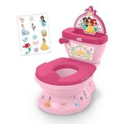 Bright Starts Vasino Disney Princess My Size Potty, Sistema 2 in 1 per Educazione al Vasino, con Suoni Realistici di Scarico, Applausi e Melodie, per Età 18 Mesi+, Fino a 23 kg