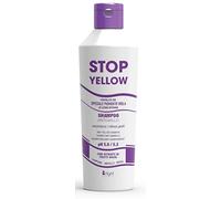 Bright Stop Yellow Shampoo Antigiallo Professionale per Capelli Biondi, Decolorati, con Méches, Grigi, con Estratti di Frutti Rossi, Neutralizza i Riflessi Gialli