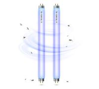 BrightArk BL T8 10W Neon per Zanzariera Elettrica, Lampadina Antizanzare UV 13in Lampade di Ricambio per Lampada Antizanzare/Zanzare Elettrico, 2-Pack