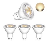 BrightArk Lampadine LED GU10 7W MR16 Lampadina LED 12V Bianco Neurtal 4000K lampadina Faretto 650LM equivalenti lampada alogena da 65W, Faretto angolo di illuminazione 38°, Non dimmerabile, 4 Pezzi