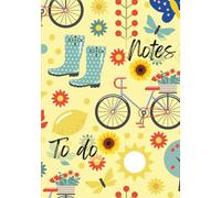 Brighten Your Day With A Notebook That Keeps You Organized: Easily organise your daily tasks, notes and overall productivity, this 7x10 to do list, ... cover for women, girls at home, office, desk