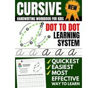 Brighter Child Company Cursive Handwriting Workbook For Kids (Tascabile)