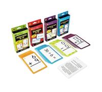 Brighter Child Math Flash Card Set - 4 Sets of Cards (Cards)