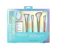 Brighter Tomorrow Set EcoTools: sfumatura, pennello per fondotinta + sfumatura, pennello per correttore + diffusore, pennello per ombretto + pennello