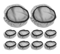 BRIGHTFUFU 10 Pezzi Copri Auricolari Rotondi Traspirante per Cuffie Over Ear Compatibili, Copertura Protettiva Antipolvere per Allenamenti in Palestra