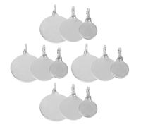 BRIGHTFUFU 12 Pezzi Bersagli Metallici in Acciaio al Manganese per Tiro L’Arco Piastre Compatte Portatili per Allenamento di Precisione Set Multiuso per Uso Personale e Professionale