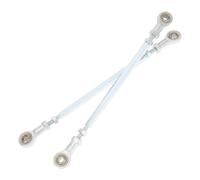 BRIGHTFUFU 2 Pezzi Asta Tirante Sterzo in Inossidabile per ATV Quad Ricambio Resistente e Affidabile per Veicoli Fuori Strada