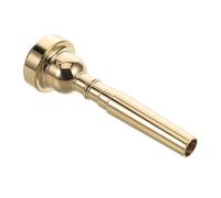 BRIGHTFUFU Bocchino per Tromba in Rame Oro, Accessorio per Bande Giovanili e Scuole, Design Preciso, Confortevole e Resistente All'usura