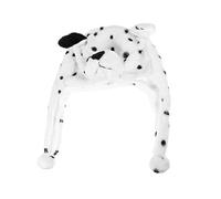 BRIGHTFUFU Cappello Animale Peluche per Costume Cosplay con Orecchie Accessorio e Scaldacollo per Inverno e Spettacoli e