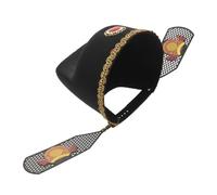 BRIGHTFUFU Cappello Antico Asiatico da Imperatore Cinese, Copricapo Cosplay Tradizionale Retrò Leggero e Decorativo per Feste e Spettacoli Teatrali, Accessorio Costume Hanfu Colore Casuale