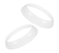 BRIGHTFUFU Copertura Robusta per Macchina Zucchero Filato Fai da Te, Accessorio Piccolo per Distributore Marshmallow, Set 2 Pezzi per Uso Domestico e Produzione Caramelle Interne