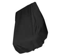 BRIGHTFUFU Copri Sedile Capitano Barca Nero, Protezione per Sedile della Barca, Tessuto Oxford, Copertura Protettiva, per Yacht all'aperto, 56 x 61 x 64 CM
