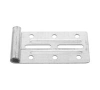 BRIGHTFUFU Garage Door Bracket in Ferro Argento, Ampia Compatibilità, Accessorio per Porte da Garage, Facile da Installare in Casa