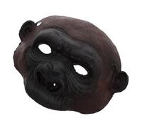 BRIGHTFUFU Maschera Gorilla per Halloween in Pu Maschera Cosplay Spaventosa e Creativa Accessorio per Feste Sicura e Comoda da Indossare Tutto Giorno