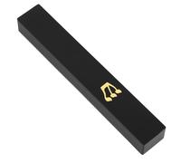 BRIGHTFUFU Mezuzah Benedizione Ebraica Decorazione Porta Ebraica Resina Nera per e Uso Versatile