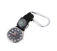 BRIGHTFUFU orologio da infermiere orologi da donna regali uomo orologio da alpinismo con bussola a moschettone da tasca Astuccio Mancare guarda bianca