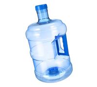 BRIGHTFUFU Secchio Portatile 7L in Pet Blu con Grande capacità e Manico, Contenitore Acqua per Viaggi e Outdoor