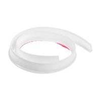 BRIGHTFUFU Striscia di Tenuta del Bordo della Vasca in Silicone Autoadesiva Trasparente 1 M Barriera Flessibile per Bagno Separatore Acqua Asciutto-Bagnato per Doccia e Vasca Antimuffa