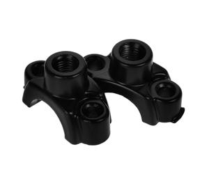BRIGHTFUFU Supporto 2 Moto di Retrovisore Lega e Specchietto in per Alluminio con Design Halfcover Montaggio e Stabilità Migliorata Adatto per Motociclette
