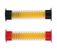 BRIGHTFUFU Timer a Clessidra 5 Secondi Suono, Set da 2 Pezzi 13 Cm Sabbia Gialla, Accessorio Multifunzione per Giochi da Tavolo e Feste di Gruppo