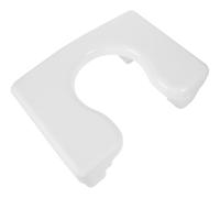 BRIGHTFUFU Toilet Step Stool in Materiale PP Bianco, Sgabello per Bagno con Design Elegante e Stile Semplice, Adatto a Donne Incinte e Famiglie