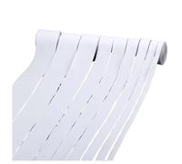 BrightGlow Nastro per cuciture in cotone, 100% cotone, 10 m, tessuto di cotone, nastro di cotone, nastro decorativo per fai da te, cucito, accessori per abbigliamento, bianco, 25 mm