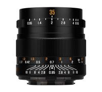 Brightin Star F0.95 Focus Prime obiettivo manuale 35 mm per fotocamere Panasonic LUMIX, Olympus Micro 4/3, obiettivo fisso APS-C MFT con grande apertura, adatto per G7, GX85, GX9, G95, GH5, GH6,