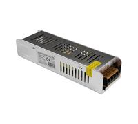 Brightium Alimentatore LED strip slim 150 W 12 V 12,5 A in metallo per illuminazione decorativa e progetti elettronici.