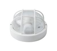 Brightium Applique rotondo bianco IP54 E27 Max40W: lampada elegante e impermeabile, perfetta per interni ed esterni. Dona luce calda e accogliente, ideale per qualsiasi spazio.