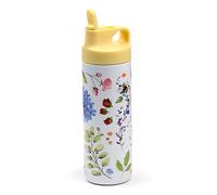 Brightium Bottiglia Termica - capacità di 500 ml, con Cannuccia, Design Accattivante, Isolamento per Mantenere la Temperatura, Ideale per Bevande Fredde o Calde. #