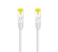 Brightium Cavo di rete LSZH Cat. 6A S/FTP AWG 26 bianco 2.0m per l'alta velocità nelle reti, ideale per la trasmissione dei dati e il collegamento dei dispositivi.