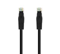 Brightium Cavo di rete UTP LSZH Cat.6A AWG24 nero 1.0m - ideale per connessioni ad alta velocità su reti domestiche e aziendali.