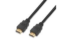 Brightium Cavo HDMI - Cavo maschio a maschio, certificato 4K HDR 60Hz, Ultra HD, lunghezza 0,5m, compatibile con 3D e ARC, colore nero.
