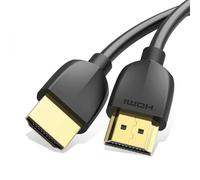 Brightium Cavo HDMI maschio a maschio 2.0 4K portatile 3m nero ideale per collegare dispositivi ad alta definizione e streaming video.