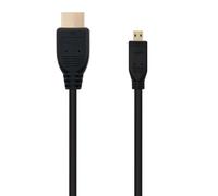 Brightium Cavo Micro HDMI V1.4 ad alta velocità con Ethernet, modello A/M-D/M, lunghezza 1,8 metri. Ideale per collegare dispositivi portatili a display HD, supporta risoluzioni video fino a 4K