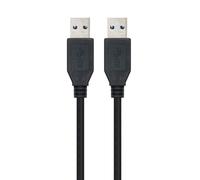 Brightium Cavo USB 3.0 tipo A/M-A/M di colore nero, con lunghezza di 2,0 metri, offre una trasmissione dati veloce ed efficiente. Ideale per collegare dispositivi USB al computer.