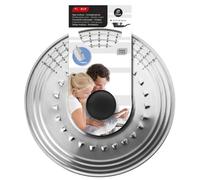 Brightium Coperchio multiuso scolapiatti Ø27 cm, realizzato in materiale resistente, ideale per coprire pentole e scolare alimenti.