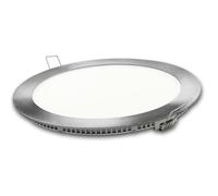 Brightium Downlight LED rotondo in argento da 12 W, luce calda. Ideale per creare ambienti accoglienti e moderni. Risparmio energetico e valorizza i tuoi spazi con stile. Perfetto per qualsiasi