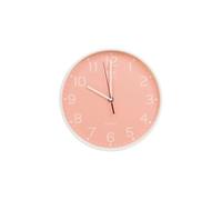 Brightium Orologio da parete - Design moderno ed elegante, dimensioni compatte di 25 cm, funzionamento silenzioso e colore Peach ideale per qualsiasi spazio.