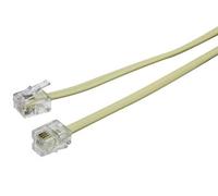 Brightium Presa telefonica 6P/4C, 15m, in blister - ideale per reti telefoniche e sistemi di comunicazione.
