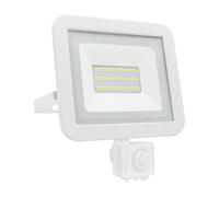 Brightium Proiettore LED bianco 30W: illumina con eleganza ed efficienza. Il design compatto con sensore integrato migliora la tua sicurezza e abbellisce i tuoi spazi, ideale per qualsiasi ambiente.