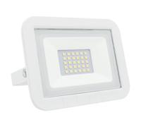 Brightium Proiettore LED piatto bianco 10 W, luce fredda. Ideale per illuminare gli spazi con stile moderno ed efficiente. Compatto e potente, perfetto per interni ed esterni.