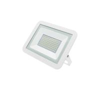 Brightium Proiettore LED piatto bianco 50 W. Freddo, ideale per illuminare gli spazi con efficienza e stile. Compatto ed elegante, fornisce luce brillante e uniforme per qualsiasi ambiente.