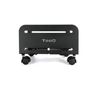 Brightium Supporto per CPU da Pavimento con Ruote, Colore Nero, Regolabile e Resistente, Ideale per l'organizzazione e la Mobilità dei dispositivi negli spazi di Lavoro.